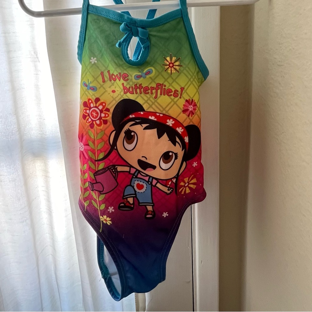 Nick Jr.  Ni Hao, Kai-lan  I love butterflies  One-piece Swimsuit size 3T